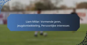 Liam Millar: Vormende jaren, Jeugdontwikkeling, Persoonlijke interesses